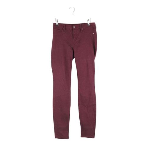 Jeans Jean slim en coton bordeaux - Marc Jacobs - Modalova