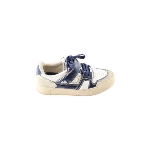 Baskets Baskets en daim bleues - Ami Paris - Modalova