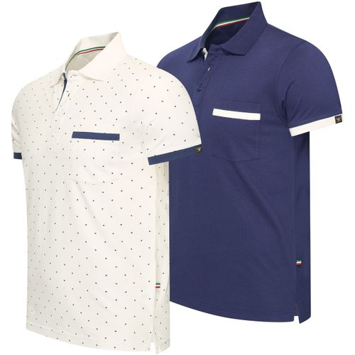 Polo Cappuccino Italia Todi 2-Pack - Cappuccino Italia - Modalova