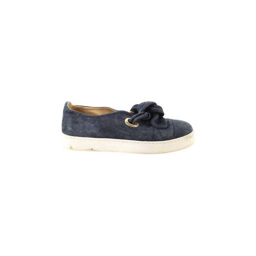 Baskets Baskets en daim bleues - Tara Jarmon - Modalova