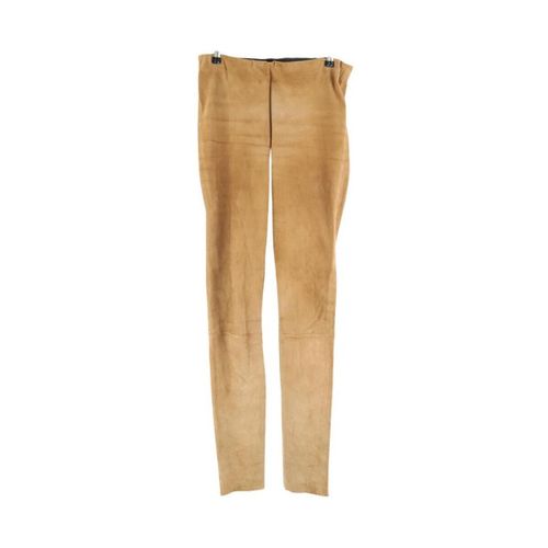 Pantalon Legging en daim camel - Gerard Darel - Modalova