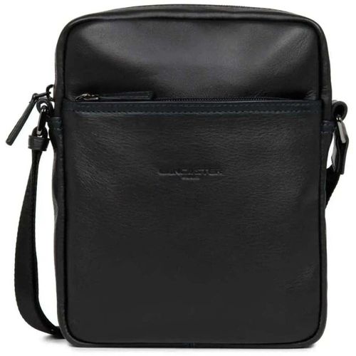 Sacoche Sacoche Cuir Soft Vintage Noir/Bleu - LANCASTER - Modalova