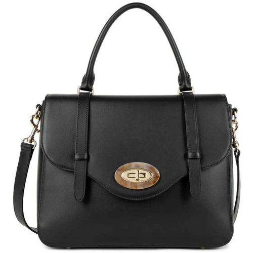 Sac à main Sac à Rabat Marble Touch M Noir - LANCASTER - Modalova