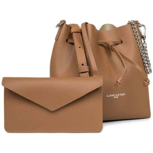 Sac à main Sac Bourse Element City S Camel/Champagne - LANCASTER - Modalova