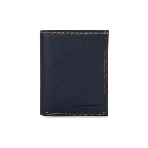 Portefeuille Portefeuille Cuir Vachette Bleu/Camel RFID - LANCASTER - Modalova