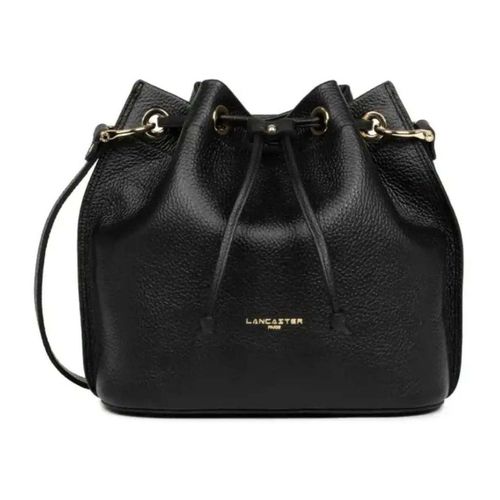 Sac à main Bourse Alba Double M Noir/Nude - LANCASTER - Modalova
