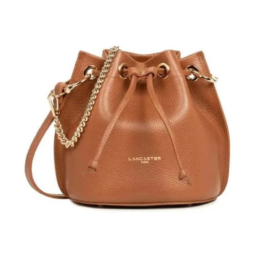 Sac à main Bourse Alba Double S Camel/Orange - LANCASTER - Modalova