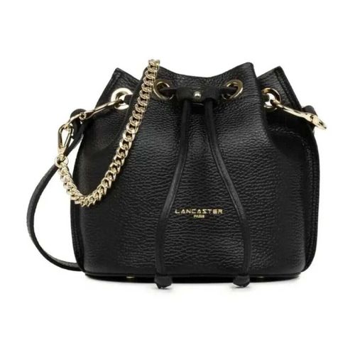 Sac à main Bourse Alba Double S Noir/Nude - LANCASTER - Modalova