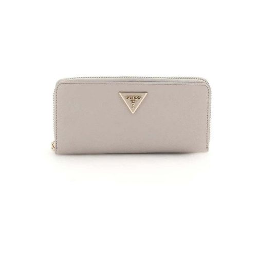 Portefeuille Portefeuille Laurel Medium Zip Ivory - Guess - Modalova