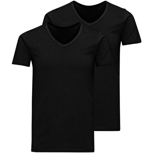 T-shirt T-shirt JACBASIC V-NECK TEE 2PK - Jack & Jones - Modalova