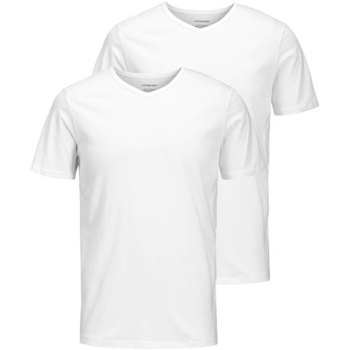 T-shirt T-shirt JACBASIC V-NECK TEE 2PK - Jack & Jones - Modalova