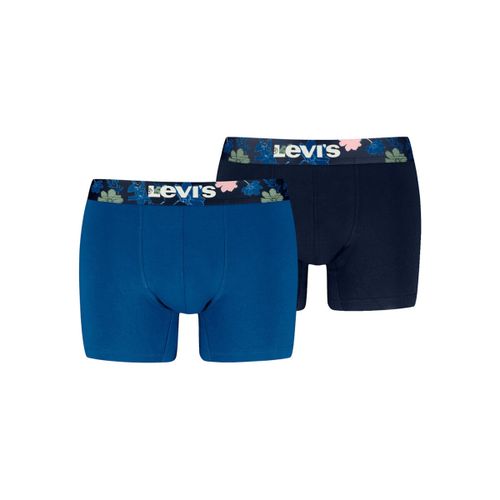 Caleçons Boxer LEVI'S® FLOWER Blue (lot de 2) - Stichd - Modalova