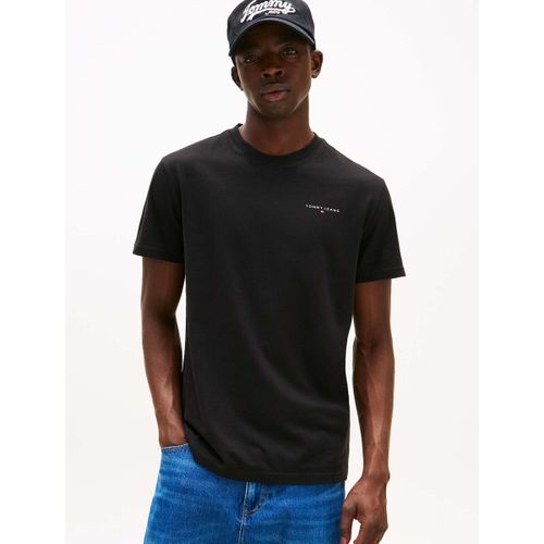 T-shirt Tjm Slim Linear Ches - Tommy Jeans - Modalova