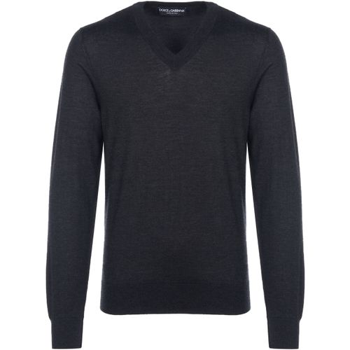 Pull Cachemire Pull-over gris foncé - D&G - Modalova