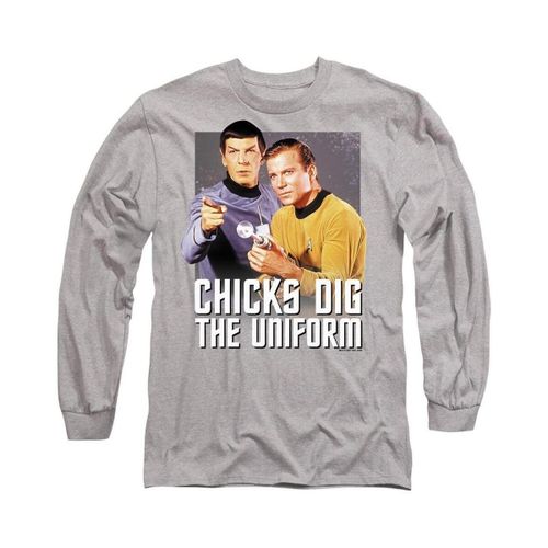 T-shirt Star Trek Chicks Dig - Star Trek - Modalova
