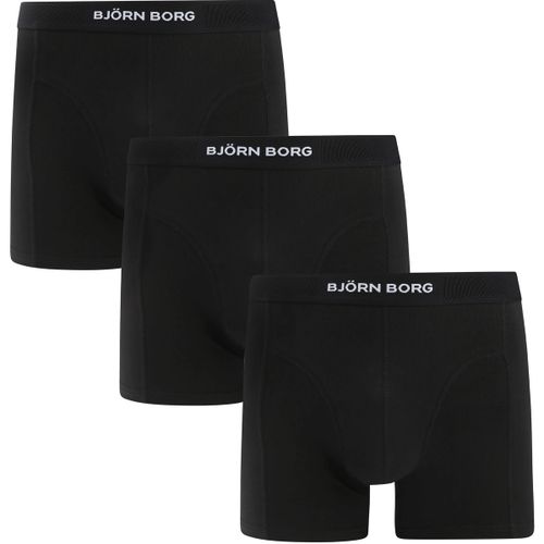 Caleçons Cotton Stretch Boxers 3Pack Noir - Björn Borg - Modalova