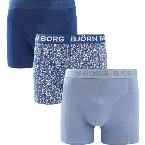 Caleçons Boxers 3Pack Stretch Bleu - Björn Borg - Modalova