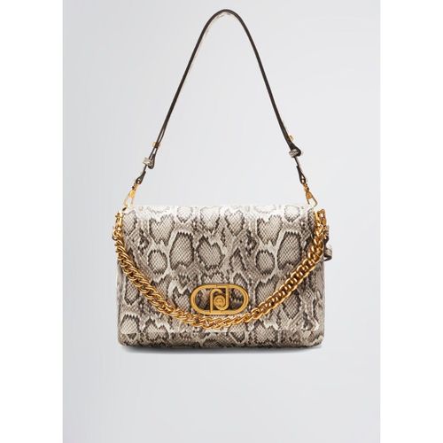 Sac à main Sac LaPuffy grand modèle python - Liu Jo - Modalova