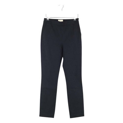 Pantalon Pantalon droit en coton noir - Sézane - Modalova