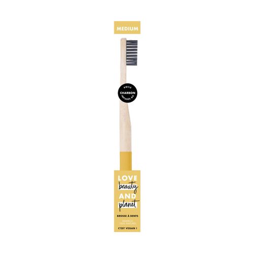 Accessoires corps Brosse à Dents Bambou Charbon - Medium - Love Beauty & Planet - Modalova