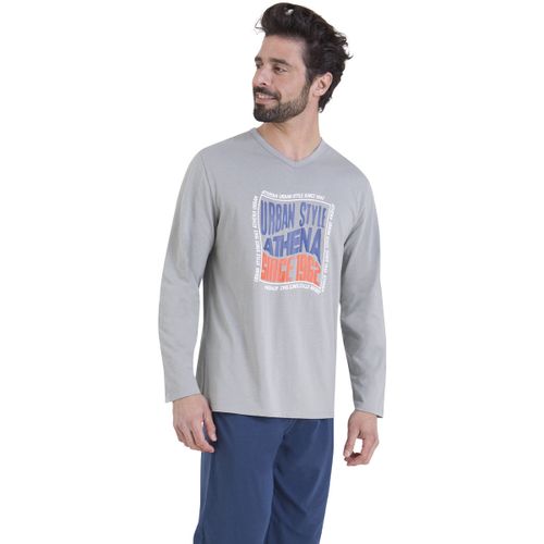 Ensembles de pyjama Pyjama long col V ECOPACK - Athena - Modalova