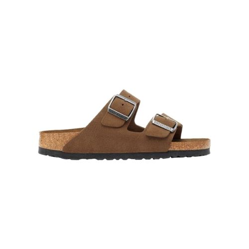 Sandales Arizona SF Suede Leather Narrow - Dark Tea Tonal - BIRKENSTOCK - Modalova