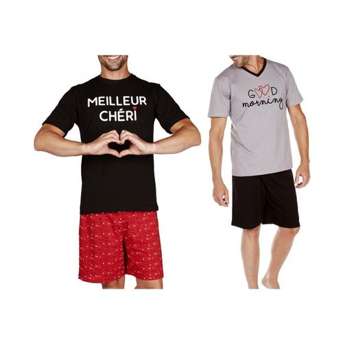 Ensembles de pyjama Pyjama Court COTON BIS Pack de 2 - Ozabi - Modalova