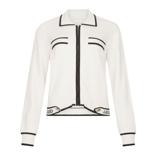 Gilet Liu Jo Cardigan long avec zip - Liu Jo - Modalova