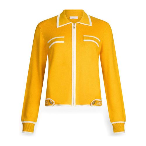 Gilet Liu Jo Cardigan long avec zip - Liu Jo - Modalova
