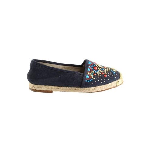 Espadrilles Espadrilles en daim bleues - Giuseppe Zanotti - Modalova