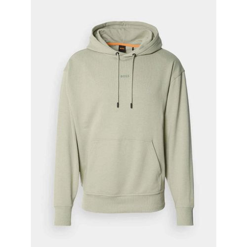 Sweatshirts à capuche Sweat à capuche vert en coton - BOSS - Modalova