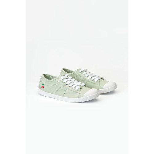 Baskets basses Baskets basic vert amande - Le Temps des Cerises - Modalova