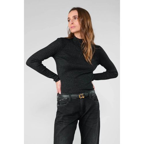 Pull Pull cruza noir brillant - Le Temps des Cerises - Modalova