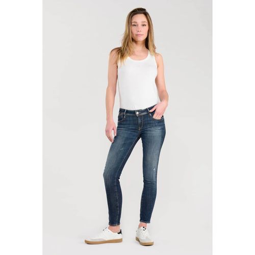 Jeans Jeans pulp slim sally 7/8ème destroy bleu - Le Temps des Cerises - Modalova