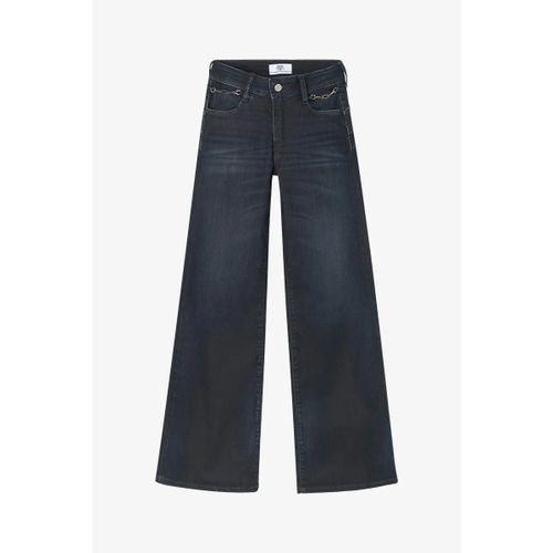 Jeans Jeans pulp flare aglae taille haute bleu-noir - Le Temps des Cerises - Modalova