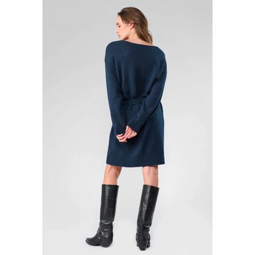 Robe Robe pull tortanq bleu marine - Le Temps des Cerises - Modalova