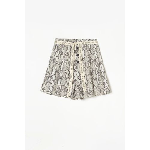 Short Short calla à motif python - Le Temps des Cerises - Modalova