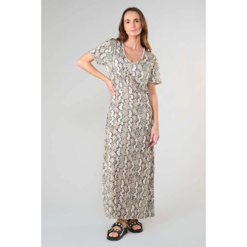 Robe Robe longue orient à motif python - Le Temps des Cerises - Modalova