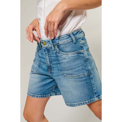 Short Short en jeans aline - Le Temps des Cerises - Modalova