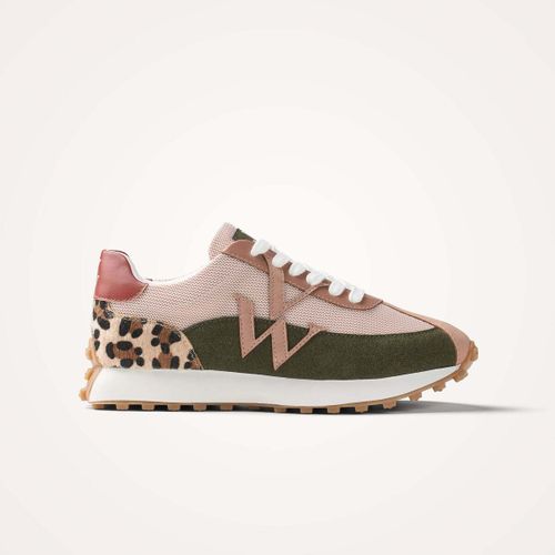 Baskets basses Baskets monogramme à semelle running Pia - Vanessa Wu - Modalova