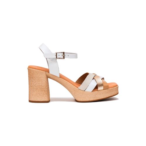 Sandales compensées 5733-DUNA-BLANCO-COMBI - Oh My Sandals - Modalova