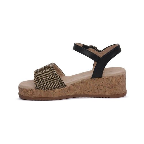 Sandales compensées 9590280005BLK - Tom Tailor - Modalova
