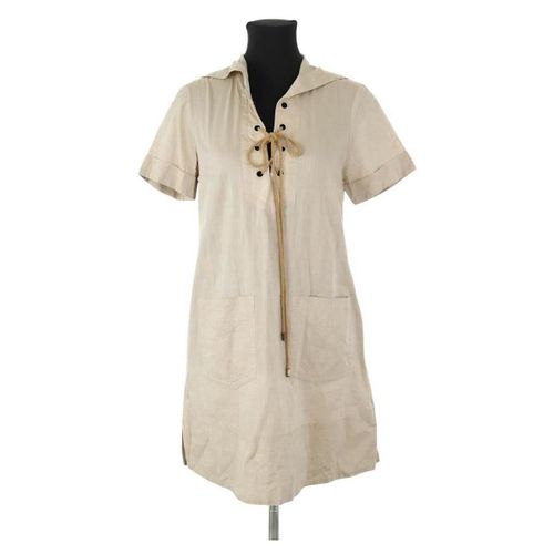 Robe courte Robe en coton beige - Marc Jacobs - Modalova