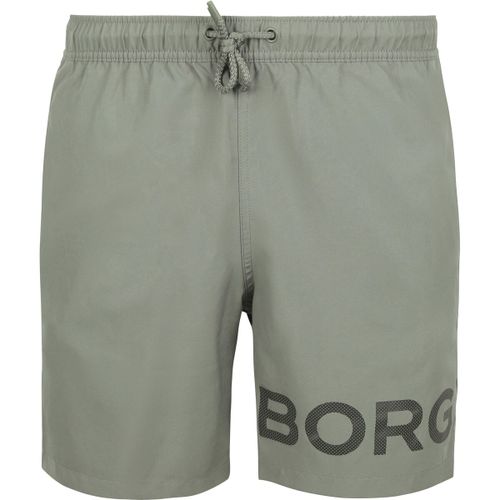 Short Short de Bain Logo Agave Vert - Björn Borg - Modalova