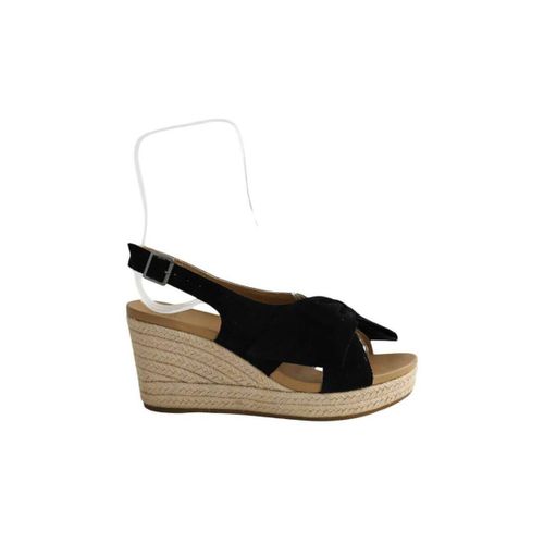 Espadrilles Talons en daim noirs - UGG - Modalova