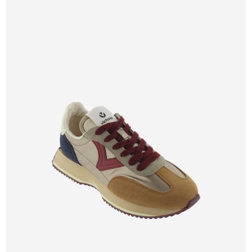 Baskets basses BASKET COSMOS NYLON MÉTAL DAIM 1134115 - Victoria - Modalova