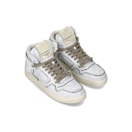 Baskets LGMD CR01 - LA GRANDE-CRACKLE'_BLANC CR01 - Philippe Model - Modalova