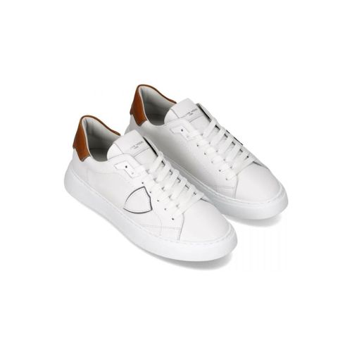 Baskets BTLU VW03 - TEMPLE-VEAU WEST_BLANC COGNAC - Philippe Model - Modalova
