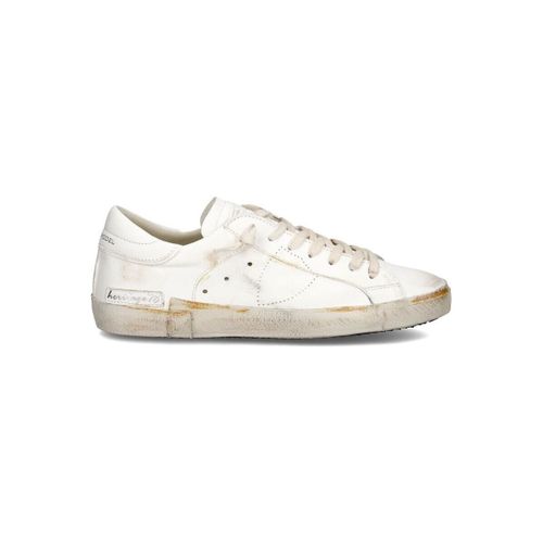 Baskets PRLU HE01 - PARIS X-VINTAGE 78 BLANC - Philippe Model - Modalova