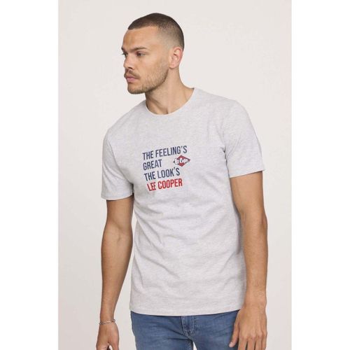 T-shirt T-shirt ALEKO Gris chiné - Lee Cooper - Modalova